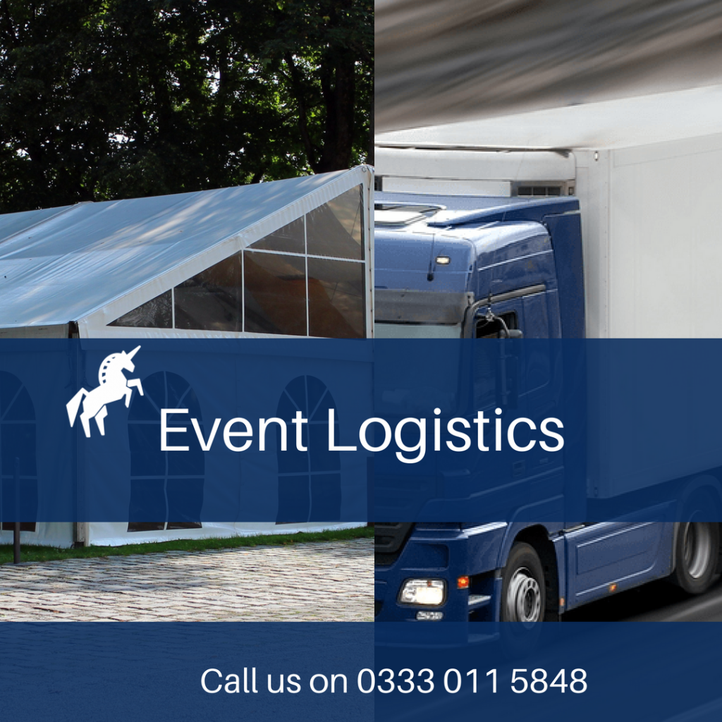 event logistics, courier for events